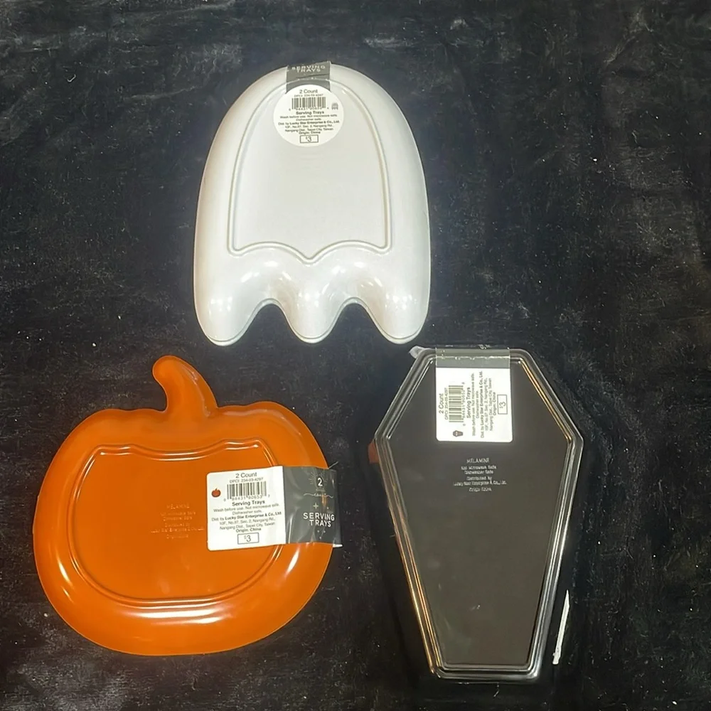 Target Halloween Serving Trays